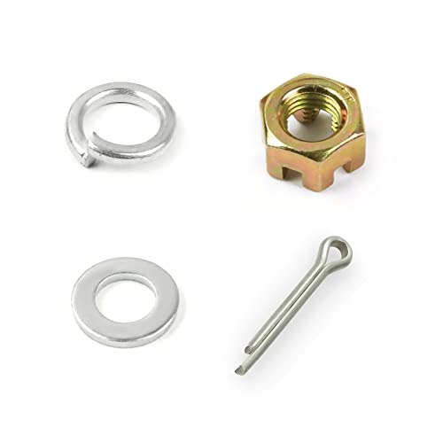 Ayiddue Tie Rod End Ball Joint For Yamaha Banshee Big Bear Warrior Wolverine 350 Blaster 200 Breeze Grizzly Raptor Kodiak 125 350 450 550 600 660 700 Moto-4 YFM200/225/250/350 Timberwolf 250 1UY-23841-01-00